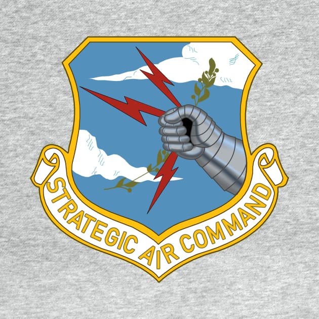 Strategic Air Command (SAC) Crest by John_Matthews_Art